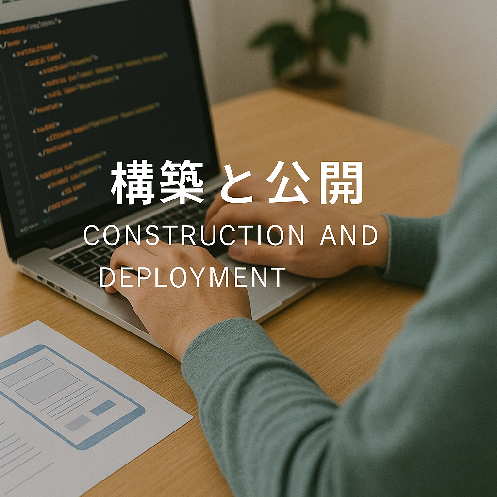 構築と公開